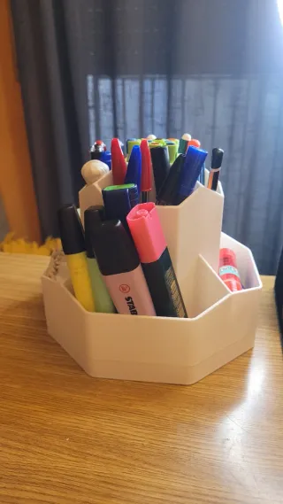 Organizador de escritorio portalápices