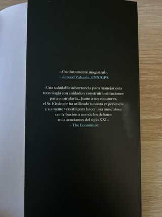 Libro La era de la Inteligencia Artificial