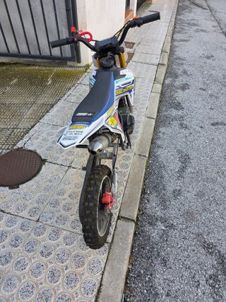 Rebel Master 50cc Motocross Azul/Blanco