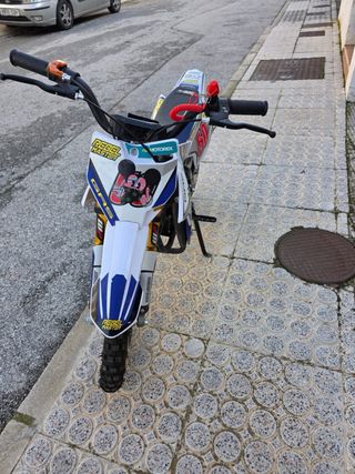 Rebel Master 50cc Motocross Azul/Blanco
