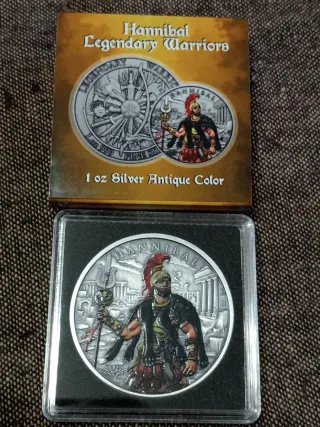 Onza Plata Legendary Warriors