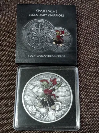 Onza Plata Legendary Warriors