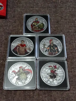 Onza Plata Legendary Warriors