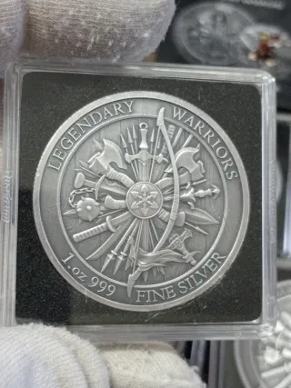 Onza Plata Legendary Warriors