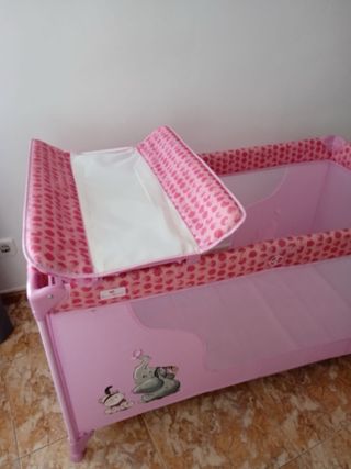 Parque cuna portátil para bebé