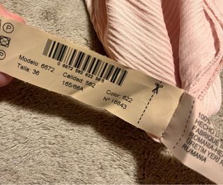 Mono Massimo Dutti rosa fluido