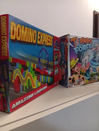 2 Giochi in Scatola: Domino Express e Tornado Forc