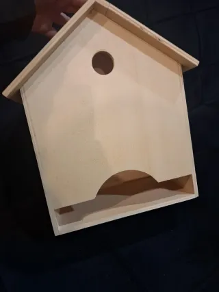 Pañalera casita de pájaros