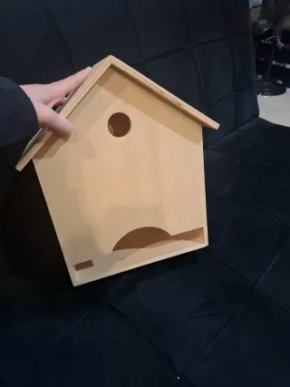 Pañalera casita de pájaros