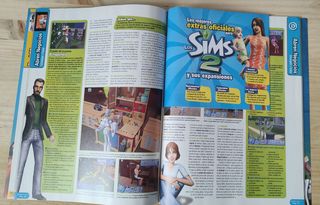 Lote 4 Revistas Los Sims 2 (3, 4, 6, 11)
