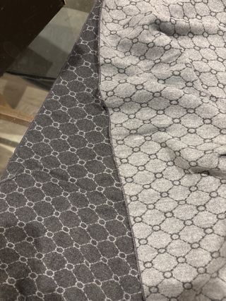 Bufanda caballero suave gris