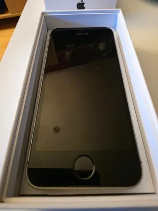 iPhone SE Negro/Plateado