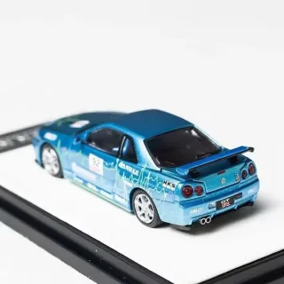 Cool Art Nissan Skyline GT-R R34 Reverse
