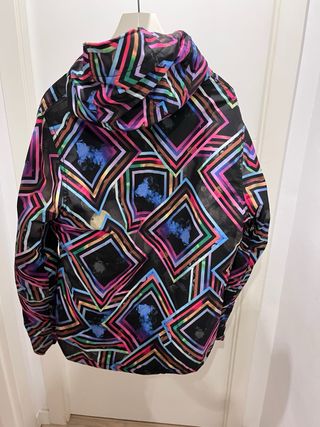 Chaqueta Roxy Talla L Diseño Geométrico
