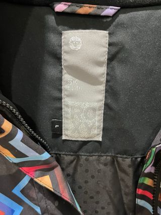 Chaqueta Roxy Talla L Diseño Geométrico