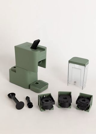 Cafetera de cápsulas CREATE verde