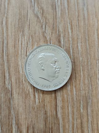 5 pesetas 1949 *50