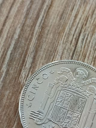 5 pesetas 1949 *50
