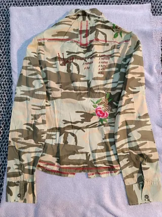 Lote 3 blusas Rosa Eleven camuflaje