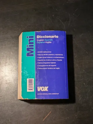 Diccionario VOX Inglés-Español Mini