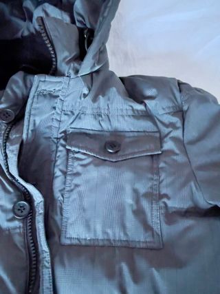 Plumífero 313 Tre Uno Tre con capucha Talla L