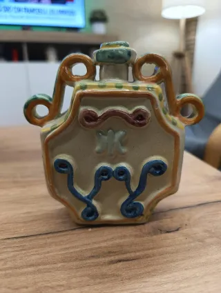 Fiasca ceramica Caltagirone vintage