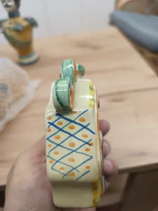 Fiasca ceramica Caltagirone vintage