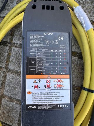 Cable Cargsdor portátil/EV Grupo VAG