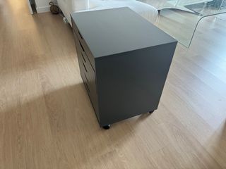 Cajonera ALEX gris con ruedas