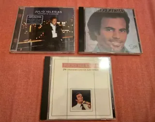 3 CDs Julio Iglesias - Música Latina
