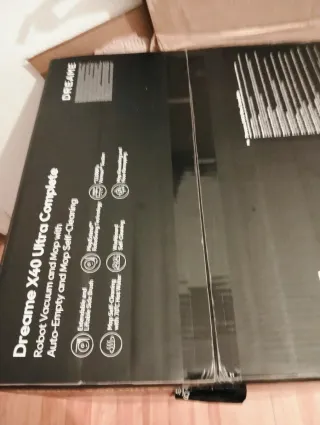 Aspiradora Dreame X40 Ultra Complete sin estrenar