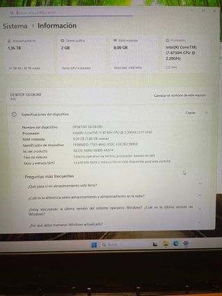 Lenovo Gaming 17.3 i7 8GB RAM 500GB SSD + 1TB HDD