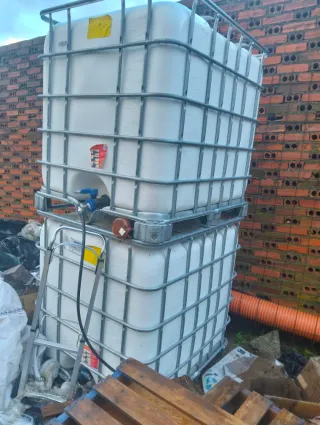 Depósito agua 1000L IBC