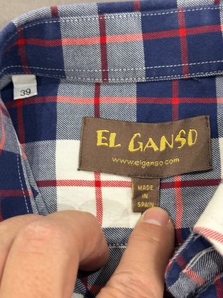 Camisa El Ganso Cuadros TALLA L