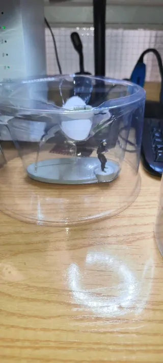 Avión Tintin con funda protectora