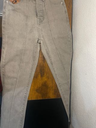 Pantalón Vaquero Corteiz Talla S Gris