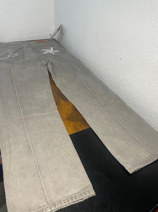 Pantalón Vaquero Corteiz Talla S Gris