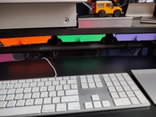 Cajón de plástico para debajo del escritorio