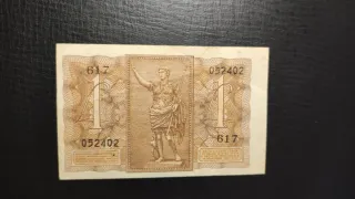 Set 2 biglietti stato 1 lira e 2 lire 1939 Regno