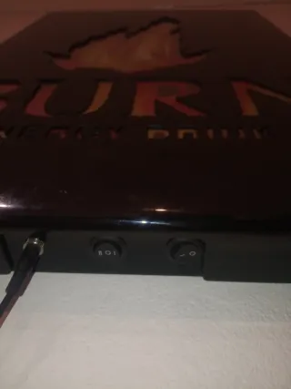 Cartel Luminoso Burn Energy Drink