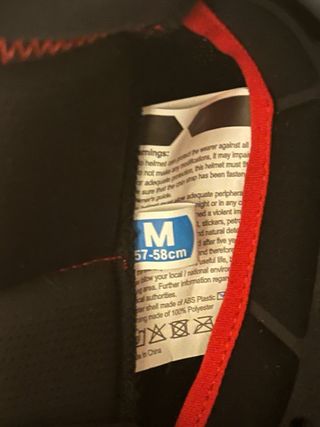 Casco Integral iXS Talla M Negro