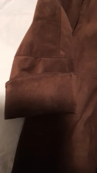 Cappotto donna vera pelle marrone