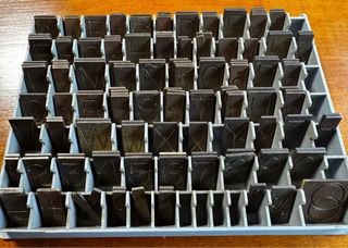 Abecedario Gravograph 4 tipos