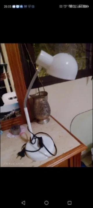 Mesita de noche Ikea blanca