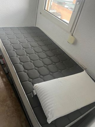 Somier y colchón 90x190