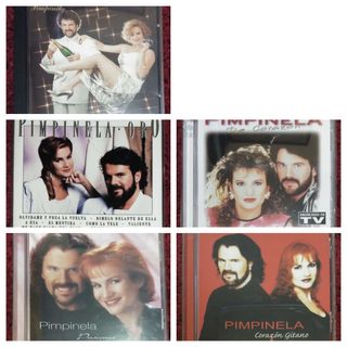 PIMPINELA - Lote 5 CDs