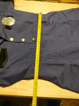 Disfraz infantil Policía Vestido  talla M