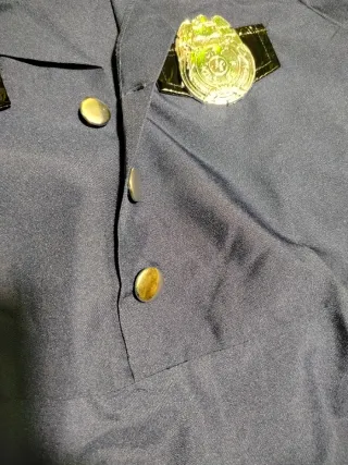 Disfraz infantil Policía Vestido  talla M