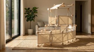 MEGA Casa de Juegos Madera + 12 telas NUEVO