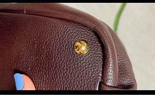 Borsa Prada in pelle marrone